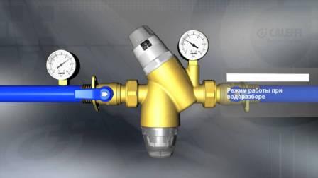Налагодження регулятора і контроль його діяльності здійснюється за допомогою манометрів, які ставлять на водопровід перед приладом і після нього.